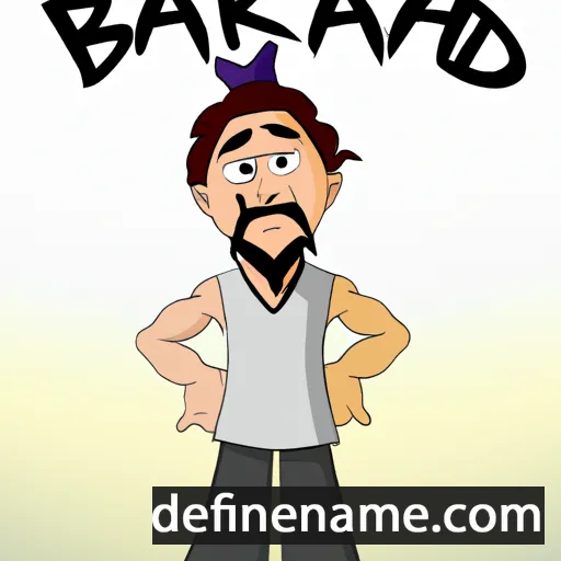 cartoon of the name Badrakh