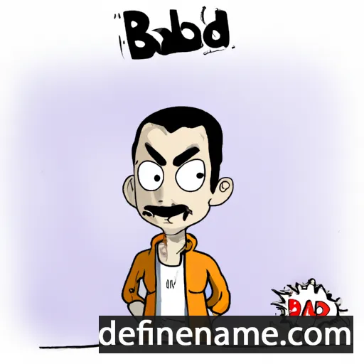 Badrul cartoon