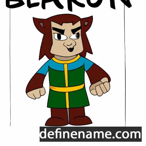 Bæron cartoon