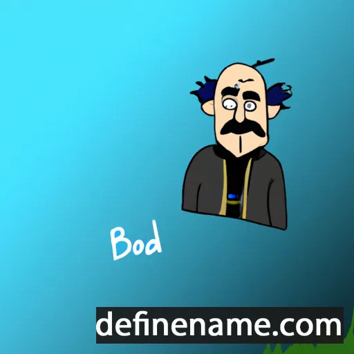 cartoon of the name Baeddan