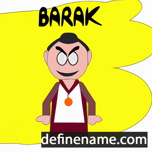 cartoon of the name Baharak