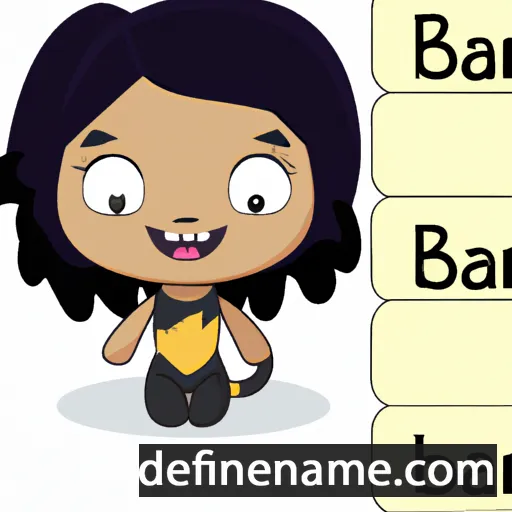 cartoon of the name Baheera