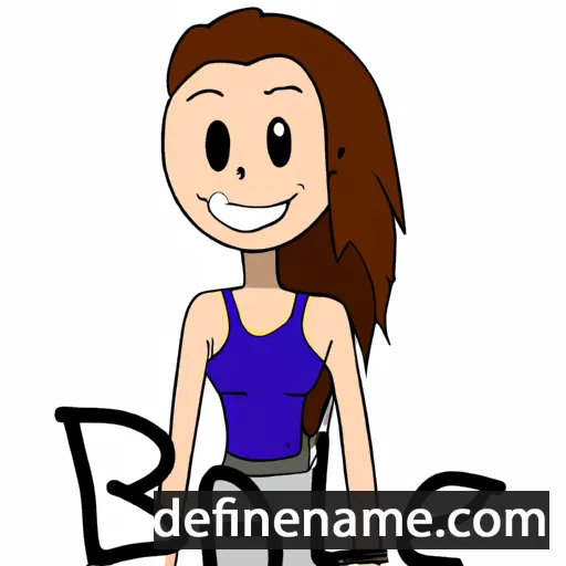 cartoon of the name Bailie