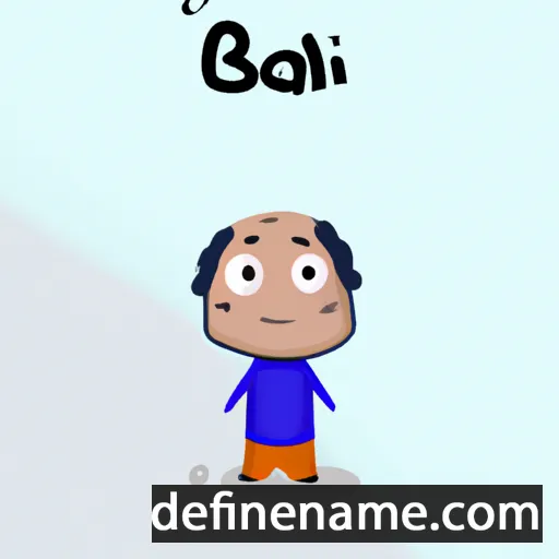 cartoon of the name Bají