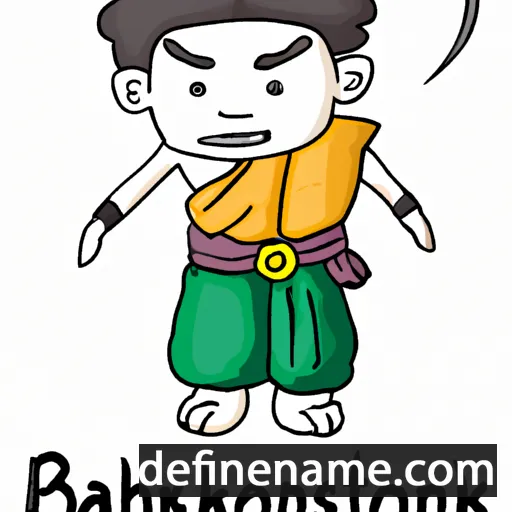 cartoon of the name Bakenkhonsu