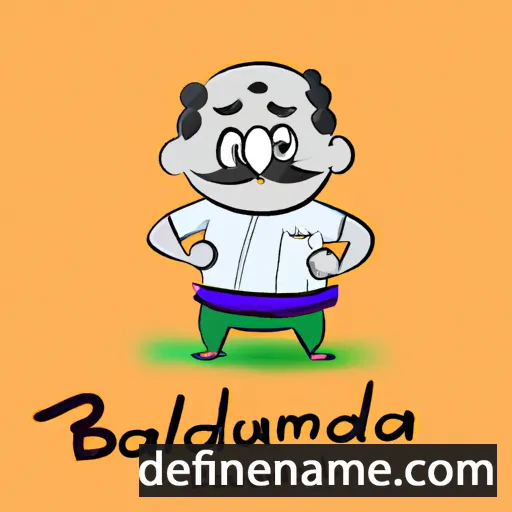 cartoon of the name Balaramudu