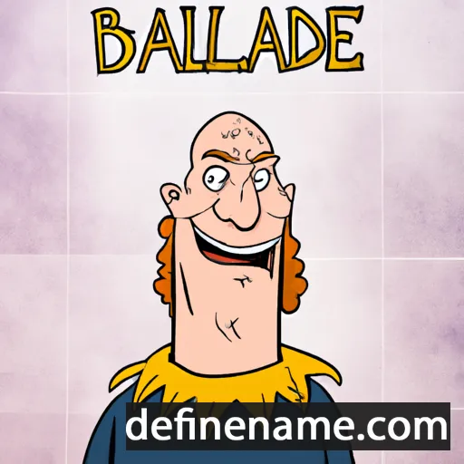 Baldéric cartoon