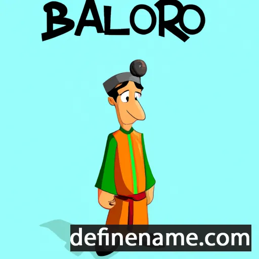 cartoon of the name Balori