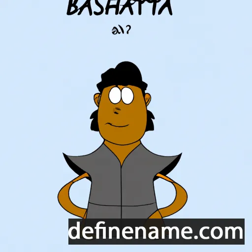 cartoon of the name Balthasara