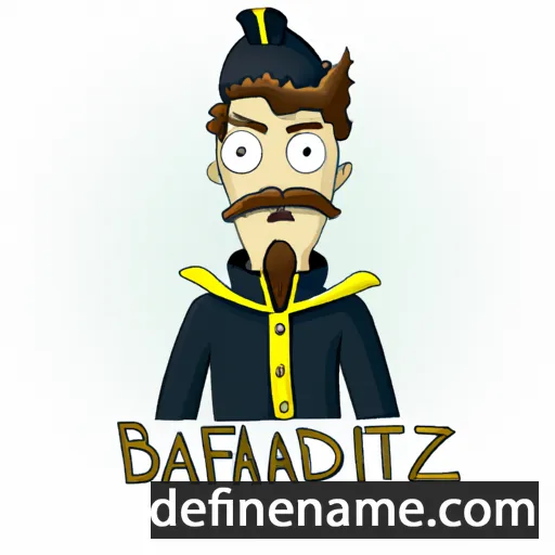 cartoon of the name Balthazard