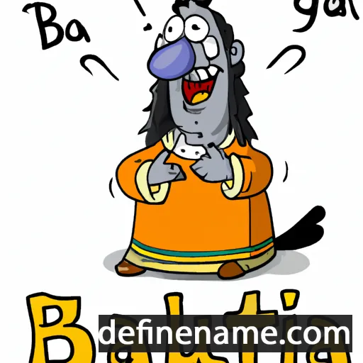 cartoon of the name Baltuga