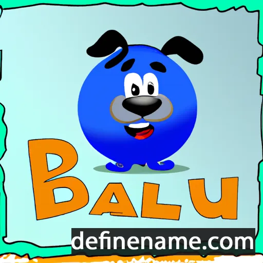 cartoon of the name Balu