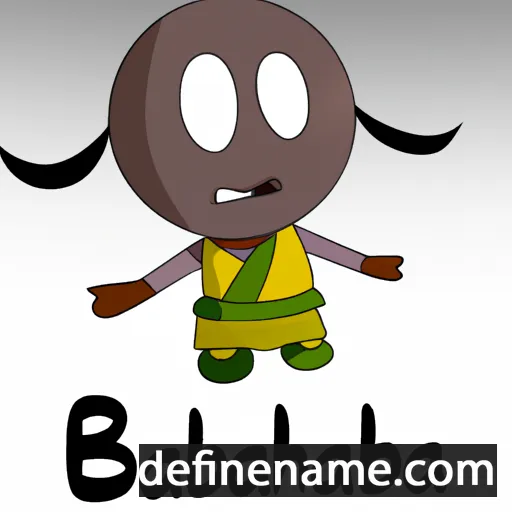 cartoon of the name Bambatha