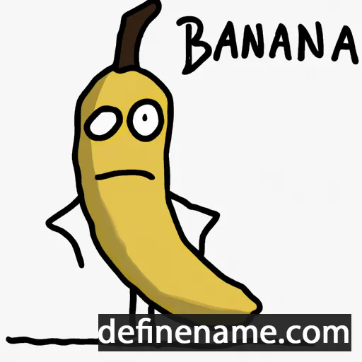 Banan cartoon