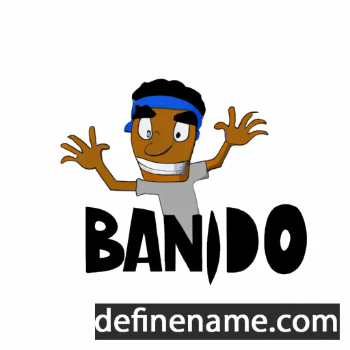 cartoon of the name Bando