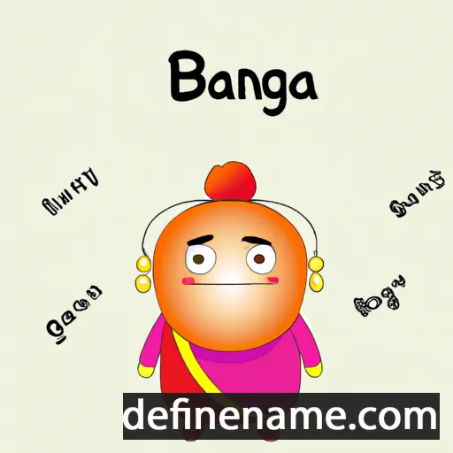 cartoon of the name Bang-gwa