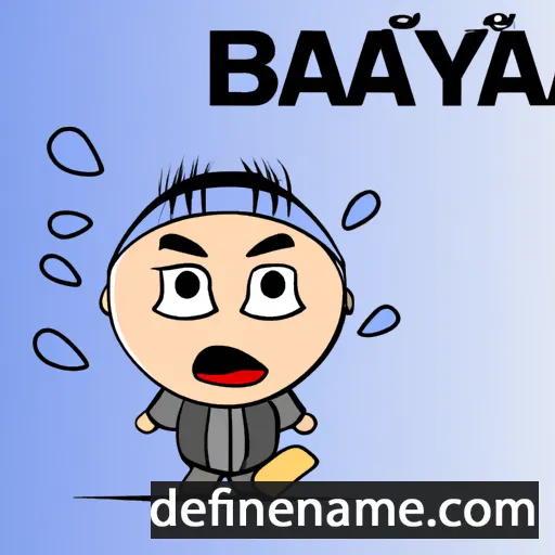 cartoon of the name Baqıyat