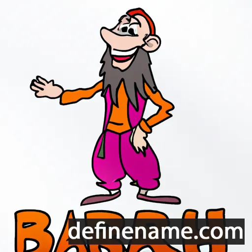 cartoon of the name Barahir