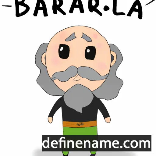 Barbala cartoon