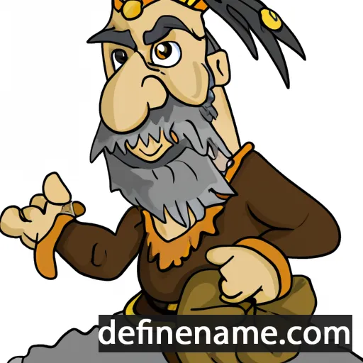 cartoon of the name Barbarossa