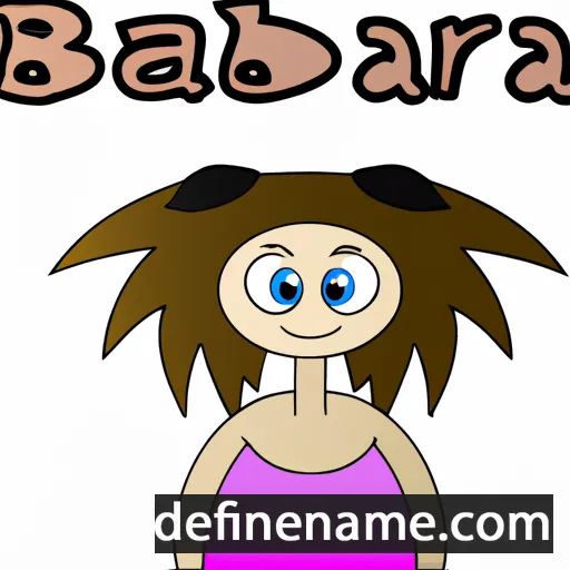 Barbea cartoon