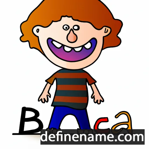 cartoon of the name Barca