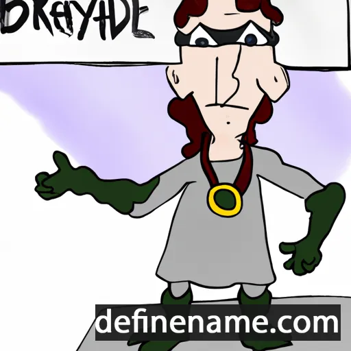 cartoon of the name Bardhyle