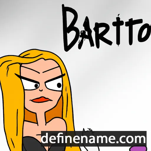 Bardot cartoon