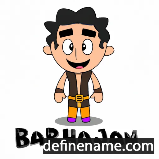 Barjonah cartoon