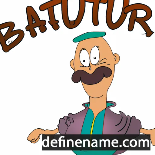 cartoon of the name Bartolumeu