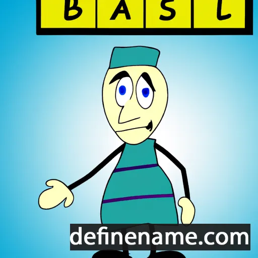 cartoon of the name Baseli