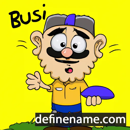 cartoon of the name Basiriu