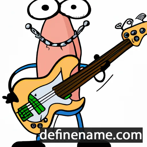 Bass cartoon