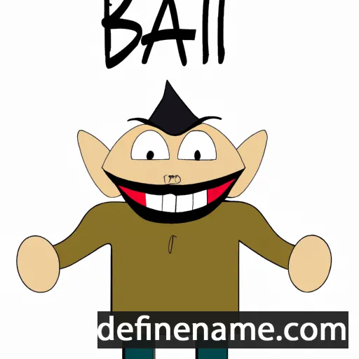 cartoon of the name Batal