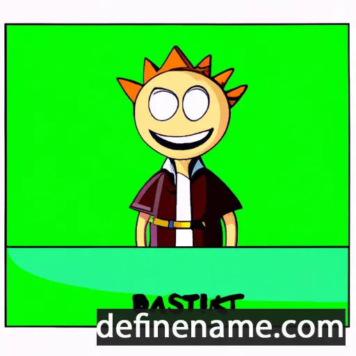 cartoon of the name Batistin