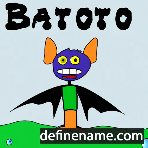 cartoon of the name Batto