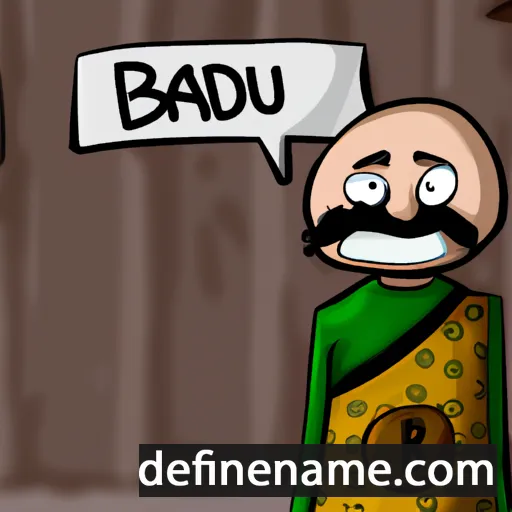 Baudri cartoon