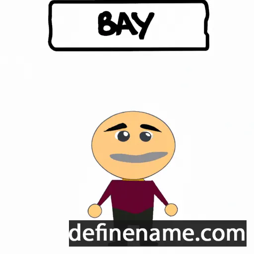 cartoon of the name Baybal