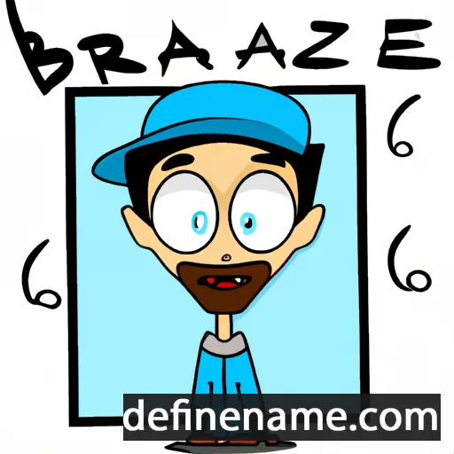 cartoon of the name Bazê