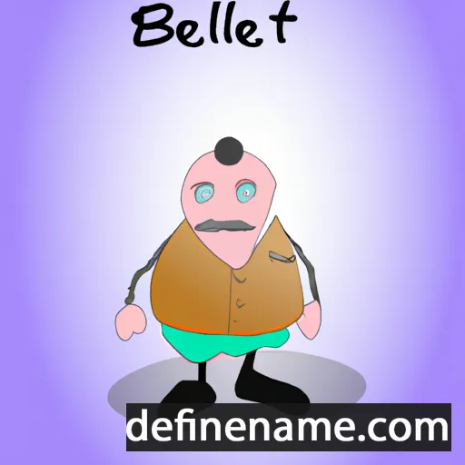 cartoon of the name Bēlet-balāṭi