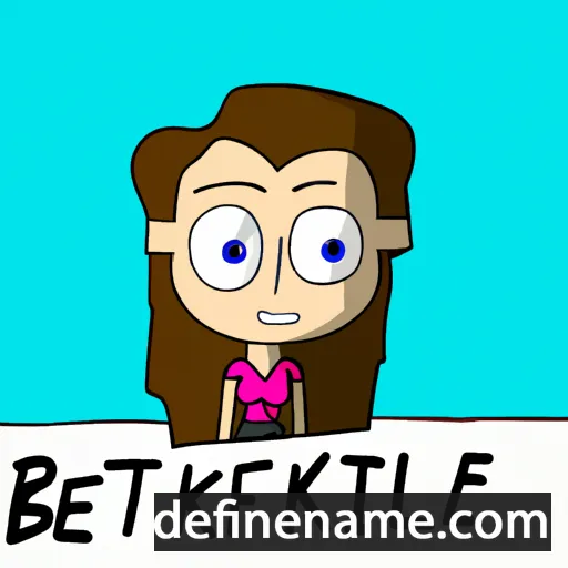 cartoon of the name Beatrike