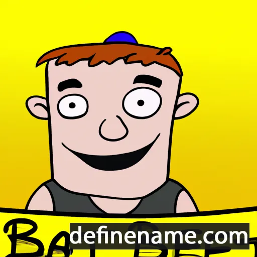 cartoon of the name Beattie