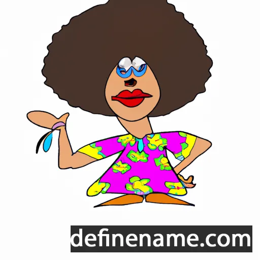 cartoon of the name Beaulah