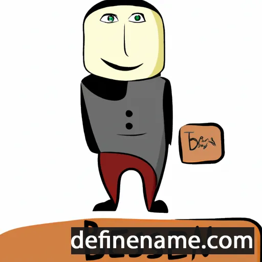 cartoon of the name Beistean