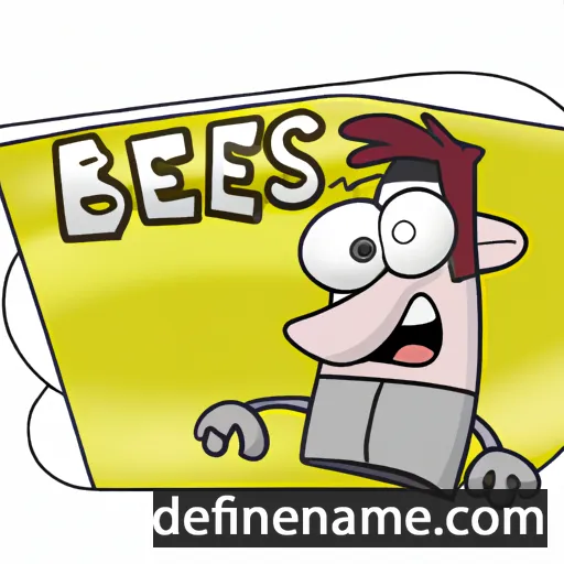 cartoon of the name Bekes