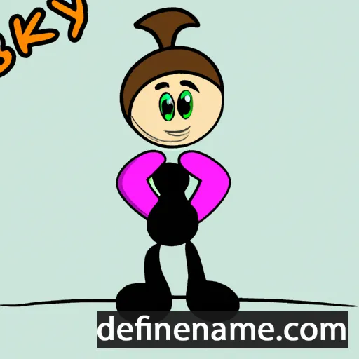 Bekky cartoon