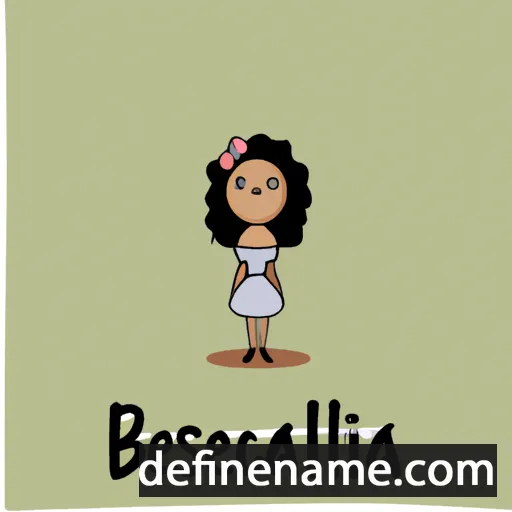 cartoon of the name Belasquita