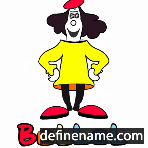 cartoon of the name Belcolore