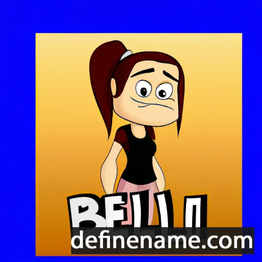 cartoon of the name Beli