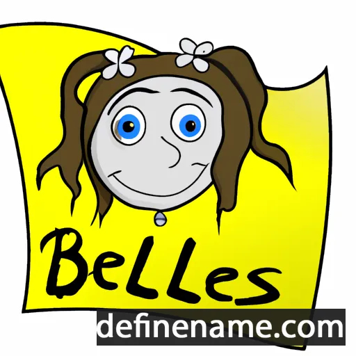 cartoon of the name Belis